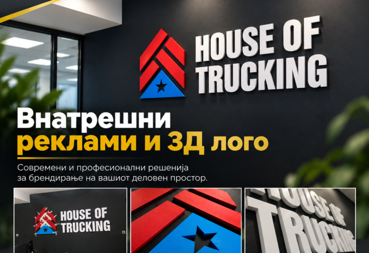 Внатрешна реклама и 3Д лого
