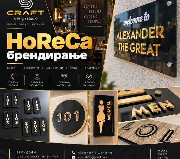 HoReCa брендирање