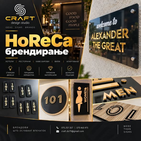 HoReCa брендирање